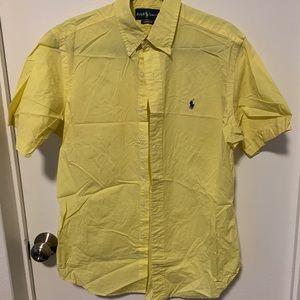 Ralph Lauren button down short sleeve